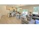 Bright and airy living space features a kitchen, dining area, and living room at 158 Gobbler Dr, Smithfield, NC 27577