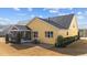 The home has a screened-in porch and patio with outdoor seating on a landscaped lot at 2500 Plowridge Rd, Fuquay Varina, NC 27526
