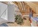 Unfinished attic space offers opportunity for storage or future living space expansion at 330 Bridgeport Cir, Clayton, NC 27527
