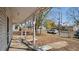 Spacious front porch with a view of the street and neighborhood, providing an inviting entrance at 404 Cherry St, Oxford, NC 27565