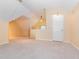 Spacious bonus room featuring neutral carpeting, ample lighting, and easy access to additional living areas at 4617 Atterbury Ct, Raleigh, NC 27604