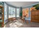 Inviting living room with large bay window and neutral color scheme at 4617 Atterbury Ct, Raleigh, NC 27604