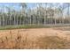 Large backyard with tall trees offering plenty of privacy at 538 E Waycliff Rd, Henderson, NC 27537