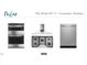 Gourmet kitchen with modern stainless steel appliances, including a double oven, cooktop, and dishwasher at 540 Jocund St # 17, Rolesville, NC 27571