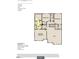 Second floor floor plan featuring three bedrooms, two bathrooms, a laundry room, and a loft at 544 Jocund St # 16, Rolesville, NC 27571