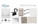 Secondary bath design selection with quartz countertop, tub/shower and flooring at 544 Jocund St # 16, Rolesville, NC 27571