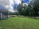 Expansive lawn with newly installed landscaping with a peaceful backyard setting at 548 Jocund St # 15, Rolesville, NC 27571