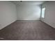Large bedroom features plush carpet, fresh paint, and natural light from the window at 548 Jocund St # 15, Rolesville, NC 27571