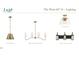 Various lighting fixtures for the kitchen island, dining area, and bathroom vanity at 548 Jocund St # 15, Rolesville, NC 27571