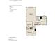 Floor plan of the second floor showing the bedrooms and bonus room at 564 Jocund St # 11, Rolesville, NC 27571