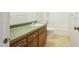 Cozy bathroom featuring a single-sink vanity with ample counter space at 706 Collington Dr, Cary, NC 27511