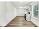 Modern kitchen with stainless steel appliances, sleek countertops, and ample cabinet space at 916 Tyan St St, Rocky Mount, NC 27801