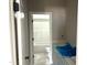 Bathroom showing updated cabinets, mirror, faucet, toilet and tiled tub/shower at 9160 Dupree Meadow Dr # 13, Angier, NC 27501
