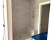 Updated tiled shower with built-in bench and shower niche at 9160 Dupree Meadow Dr # 13, Angier, NC 27501