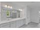 Bathroom features dual sink vanity, large mirror, and tub shower combo at 9168 Dupree Meadow Dr # 15, Angier, NC 27501