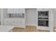 A wall with built in oven and microwave, and countertop space, for a modern kitchen at 9168 Dupree Meadow Dr # 15, Angier, NC 27501