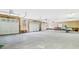 Spacious garage with multiple bay doors at 98 Beach Ln, Henderson, NC 27537