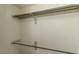 Simple closet with clothing rods, ready for organizing your wardrobe efficiently at 104 Province Cir, Rocky Mount, NC 27804