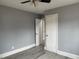 Bedroom featuring neutral paint and wood-look flooring at 201 W Thorndale Dr, Oxford, NC 27565