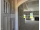 Bright living room with large window, a modern fireplace and unfinished drywall at 28 Golden View Pl, Zebulon, NC 27597