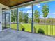 Spacious porch perfect for enjoying beautiful lake views and outdoor living at 309 Shoreline Dr, Princeton, NC 27569