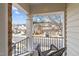 Charming porch with a view of the street and surrounding houses at 3124 Elm Tree Ln, Raleigh, NC 27614