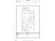 Detailed floor plan showcasing the layout of the home, including living spaces, bedrooms, kitchen, and garage dimensions at 3424 Writt Ct, New Hill, NC 27562