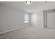 Bright bedroom features neutral walls, carpet and two door ways at 350 Arlie Ln, Lillington, NC 27546