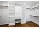 Walk-in closet with shelving and a window bench to enjoy the natural light at 5609 Abbey Grace Ln, Wake Forest, NC 27587