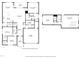 Detailed floorplan with garage, bedrooms, kitchen, laundry and living room dimensions at 616 Long Lake Dr, Fuquay Varina, NC 27526