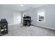 Neutral bedroom perfect for an office with natural light and modern finishes at 76 Freewill Pl, Raleigh, NC 27603