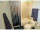 Bathroom with shower/tub combo at 100 E Delafield Ave, Durham, NC 27704