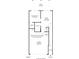 Floor plan featuring a 2-car garage, bedroom, bath, and flex room layout at 1013 Regalia Rd # 28, Durham, NC 27713