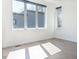 Bright bedroom with lots of natural light, hardwood floors, and a modern design at 103 Inara Ct, Carrboro, NC 27510
