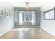 Inviting dining room with natural light and hardwood floors at 103 Inara Ct, Carrboro, NC 27510