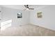 Clean bedroom with carpet and fan at 109 Hardee St, Clayton, NC 27520