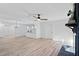 Open floor plan living room with a view into the kitchen at 109 Hardee St, Clayton, NC 27520
