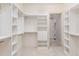 Walk-in closet with custom shelving and ample storage space at 164 Arabella Ct, Cary, NC 27518