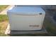 Close up of a Generac Guardian Series generator at 1906 Hawfields Crossing Ln, Mebane, NC 27302