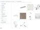 First floor bath with designer features including vanity cabinet, hardware, countertop, flooring, shower/tub fixtures, and toilet at 2118 Opulent Oaks Ln # 10, Durham, NC 27713