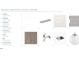 Designer kitchen features including cabinets, hardware, countertop, backsplash, flooring, faucet, sink, and lighting at 2118 Opulent Oaks Ln # 10, Durham, NC 27713