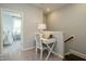 Loft area features a desk with a peek into a bedroom at 2323 Bay Minette Sta # 547, Apex, NC 27502