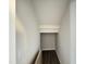 Hallway storage closet with convenient shelving at 253 Deodora Ln, Cameron, NC 28326