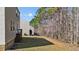 Large backyard with lawn and mature trees at 264 Farrington Dr, Clayton, NC 27520
