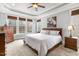 Serene main bedroom with tray ceiling and lots of natural light at 306 Village Orchard Rd, Cary, NC 27519