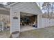Spacious garage with storage and work area at 48 Margaret Pl, Chapel Hill, NC 27516
