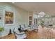 Comfortable screened porch featuring outdoor seating and a view of the trees at 48 Margaret Pl, Chapel Hill, NC 27516