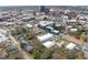 Expansive aerial view of a city showcasing diverse buildings, streets, and lush greenery at 515 N Mangum St # 14, Durham, NC 27701