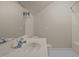 Bathroom sink and mirror at 6336 Wrenwood Ave, Raleigh, NC 27607