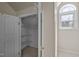 Bedroom closet with shelving at 6336 Wrenwood Ave, Raleigh, NC 27607